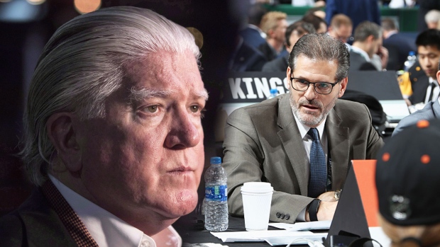 Brian Burke Ron Hextall, TSN Brian Burke Ron Hextall