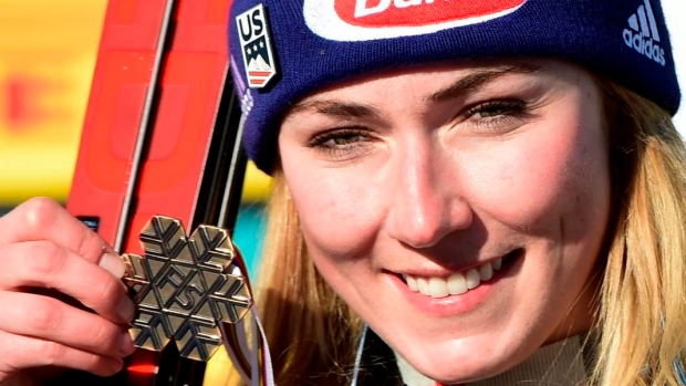 Mikaela Shiffrin , The Canadian Press Mikaela Shiffrin
