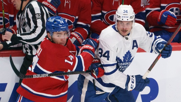 Nick Suzuki and Auston Matthews, The Canadian Press Nick Suzuki and Auston Matthews