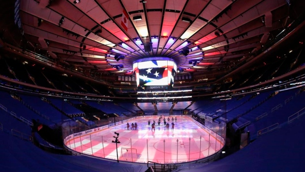 NHL Empty Arena
