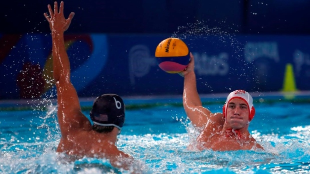 Canadian men's water polo team, The Canadian Press Canadian men's water polo team