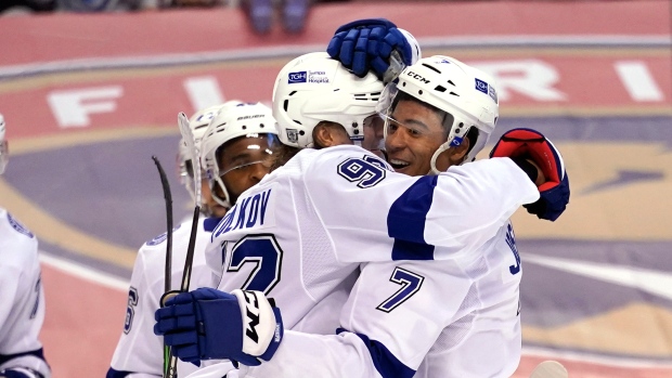 Tampa Bay Lightning celebrate