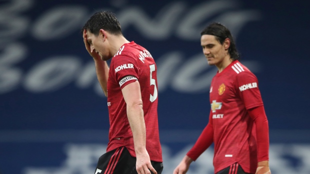Harry Maguire Edinson Cavani