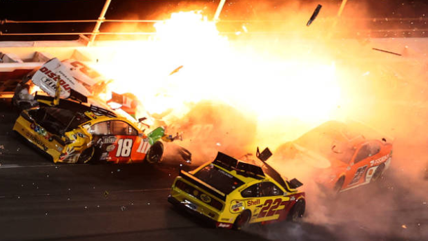 Daytona 500 crash