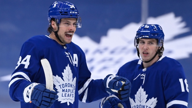 Auston Matthews, Mitch Marner , The Canadian Press Auston Matthews, Mitch Marner