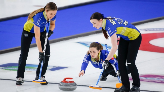 Rachel Brown, Laura Walker and Taylor McDonald