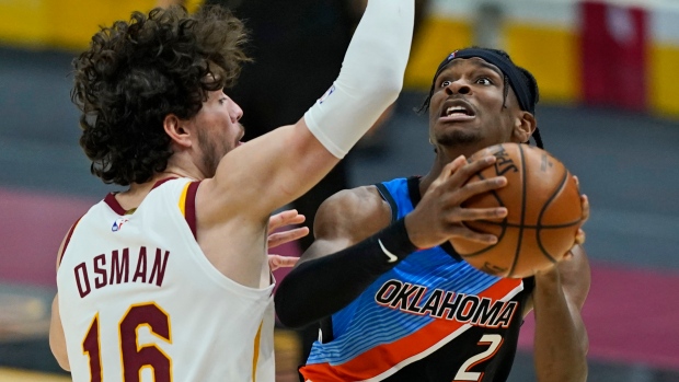 Shai Gilgeous-Alexander, Cedi Osman, The Canadian Press Shai Gilgeous-Alexander, Cedi Osman