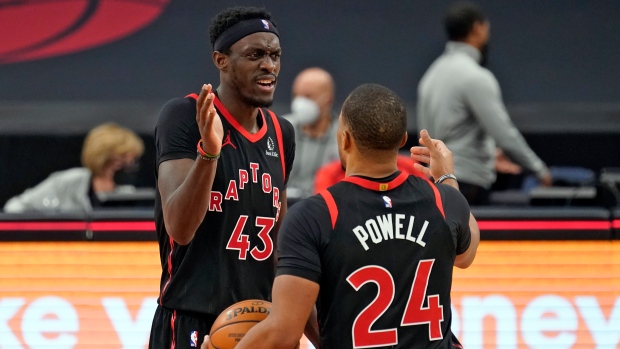 Pascal Siakam Norman Powell, The Canadian Press Pascal Siakam Norman Powell