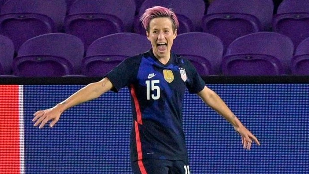 Megan Rapinoe, The Canadian Press Megan Rapinoe
