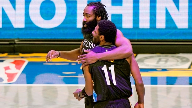 James Harden Kyrie Irving, The Canadian Press James Harden Kyrie Irving
