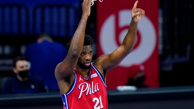 Joel Embiid, The Canadian Press Joel Embiid