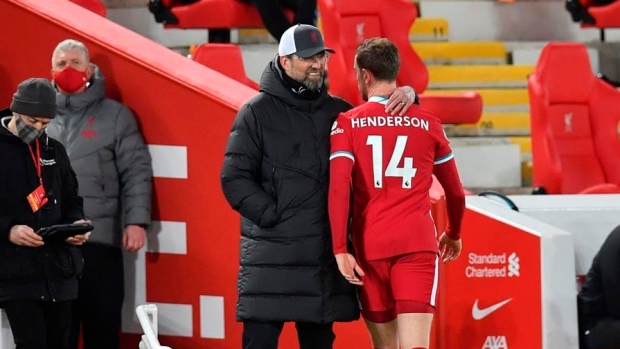 Jurgen Klopp and Jordan Henderson