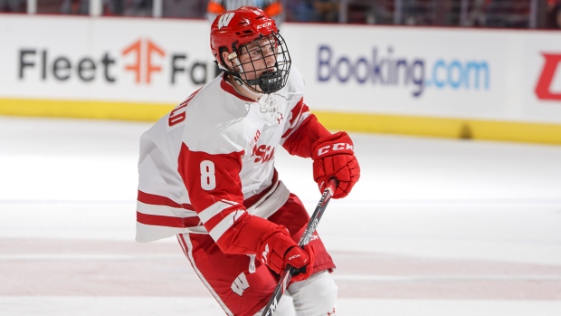 Cole Caufield, Wisconsin Badgers Website Cole Caufield
