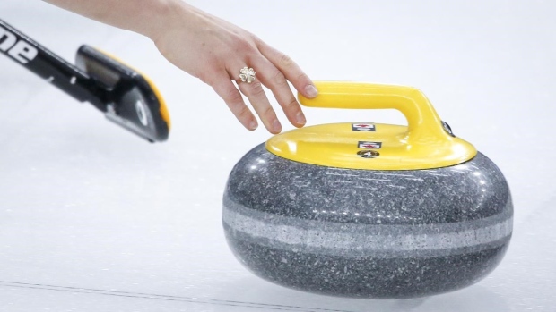 Curling rock