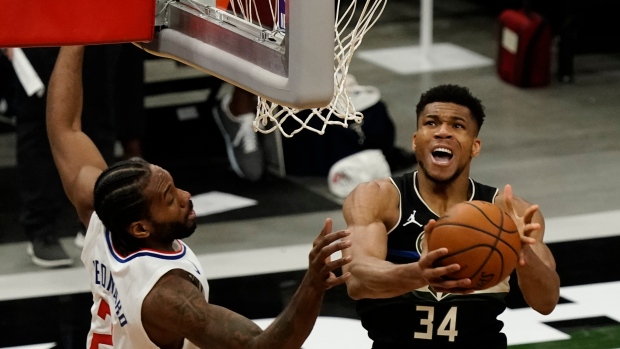 Kawhi Leonard Giannis Antetokounmpo, The Canadian Press Kawhi Leonard Giannis Antetokounmpo