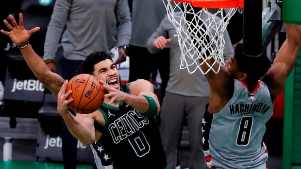 Jayson Tatum Rui Hachimura, The Canadian Press Jayson Tatum Rui Hachimura