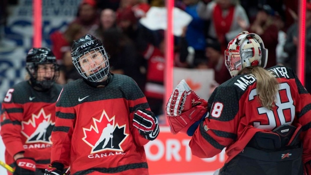 Team Canada women, The Canadian Press Team Canada women