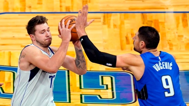Luka Doncic Nikola Vucevic, The Canadian Press Luka Doncic Nikola Vucevic