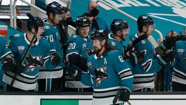 San Jose Sharks defenseman Erik Karlsson, The Canadian Press San Jose Sharks defenseman Erik Karlsson