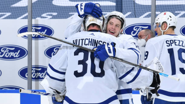 Michael Hutchinson and Mitch Marner, Getty Images Michael Hutchinson and Mitch Marner