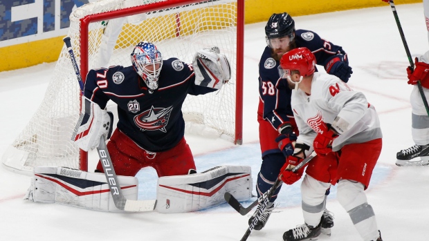 Columbus Blue Jackets' Joonas Korpisalo, The Canadian Press Columbus Blue Jackets' Joonas Korpisalo