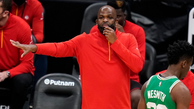 Atlanta Hawks associate head coach Nate McMillan, The Canadian Press Atlanta Hawks associate head coach Nate McMillan