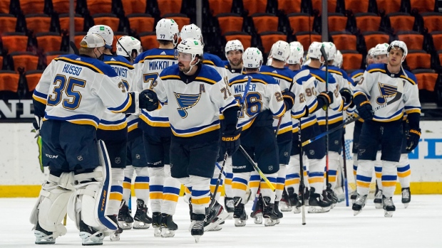 St. Louis Blues Celebrate , The Canadian Press St. Louis Blues Celebrate