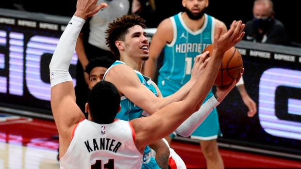 LaMelo Ball , The Canadian Press LaMelo Ball