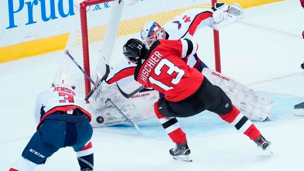 Top pick Hischier hits the ice for first time with Devils