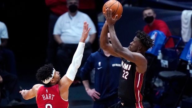 Jimmy Butler Josh Hart, The Canadian Press Jimmy Butler Josh Hart