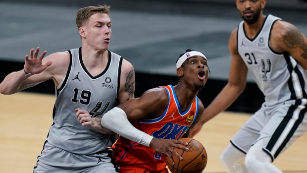 Luka Samanic Shai Gilgeous-Alexander, The Canadian Press Luka Samanic Shai Gilgeous-Alexander