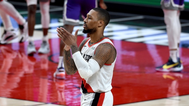 Damian Lillard, The Canadian Press Damian Lillard