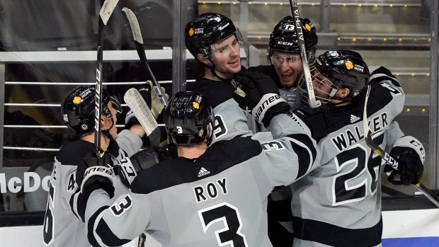 Adrian Kempe, Kings celebrate