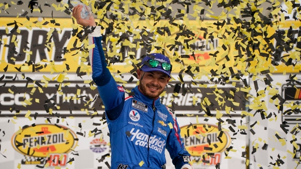 Kyle Larson, The Canadian Press Kyle Larson
