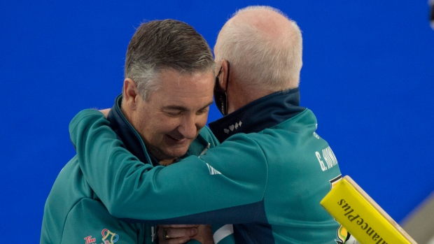 Wayne Middaugh and Glenn Howard , Curling Canada Wayne Middaugh and Glenn Howard