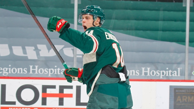 Joel Eriksson Ek, Bruce Kluckhohn/NHLI via Getty Images Joel Eriksson Ek