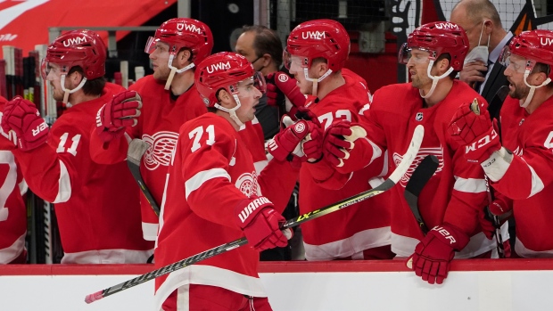 Dylan Larkin, The Canadian Press Dylan Larkin