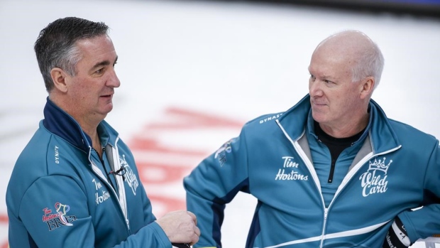Glenn Howard and Wayne Middaugh, The Canadian Press Glenn Howard and Wayne Middaugh