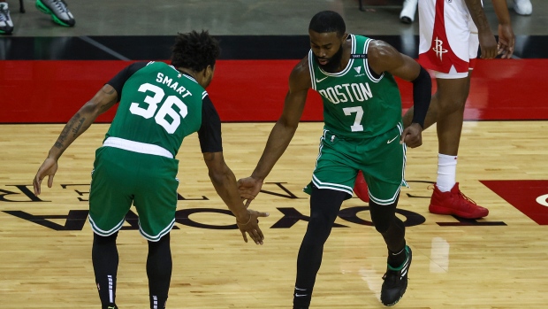 Marcus Smart, Jaylen Brown, The Canadian Press Marcus Smart, Jaylen Brown