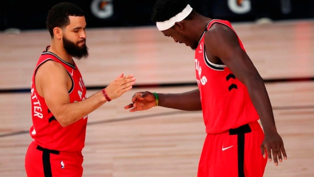 Raptors clear Siakam, VanVleet, Flynn and McCaw to return to practice Article Image 0, The Canadian Press Raptors clear Siakam, VanVleet, Flynn and McCaw to return to practice Article Image 0