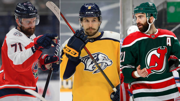 Foligno/ Forsberg/ Palmieri, Getty Images Foligno/ Forsberg/ Palmieri