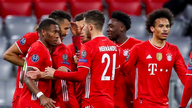 Bayern Munich Beats Lazio For Champions League Quarterfinal Spot Tsn Ca