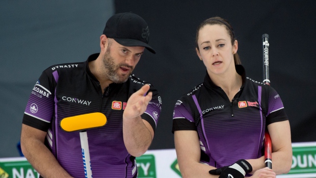Darren Moulding and Joanne Courtney , Curling Canada Darren Moulding and Joanne Courtney