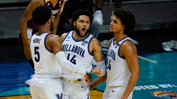 Villanova celebrates, The Canadian Press Villanova celebrates