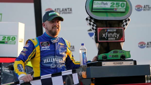 Justin Allgaier , The Canadian Press Justin Allgaier