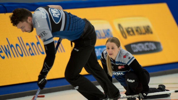 Brett Gallant and Jocelyn Peterman , Curling Canada Brett Gallant and Jocelyn Peterman