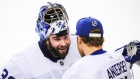 Jack Campbell and Frederik Andersen