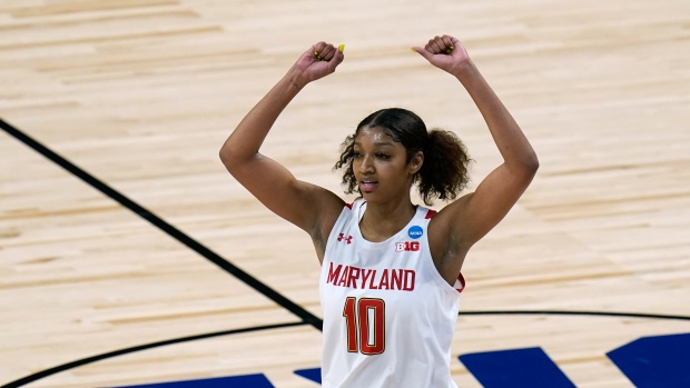 Maryland forward Angel Reese