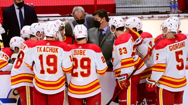 Calgary Flames head coach Darryl Sutter, The Canadian Press Calgary Flames head coach Darryl Sutter