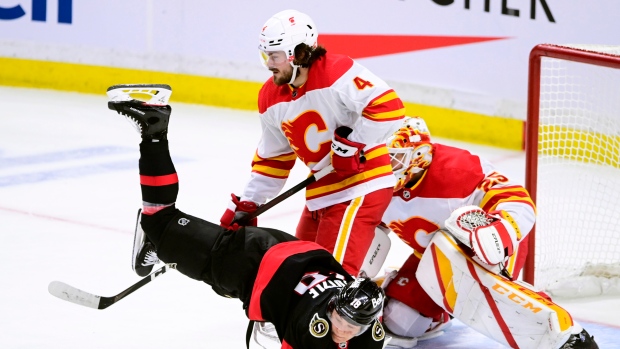 Calgary Flames defenceman Rasmus Andersson recovering after crash